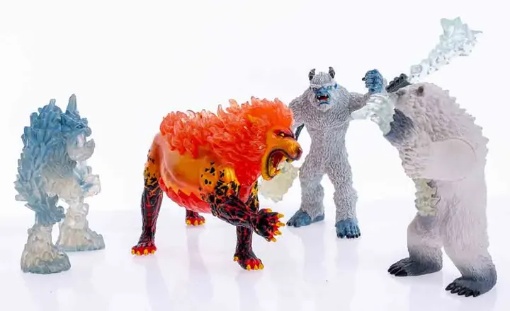 Schleich Tier-Konvolut mit 4 Figuren - Bild 2