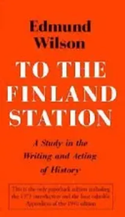 To the Finland Station - Edmund Wilson - Bild 1