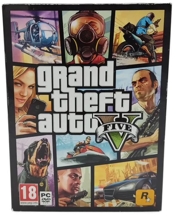 PC Grand Theft Auto V GTA 5 DVD-Box (2015) - Bild 3