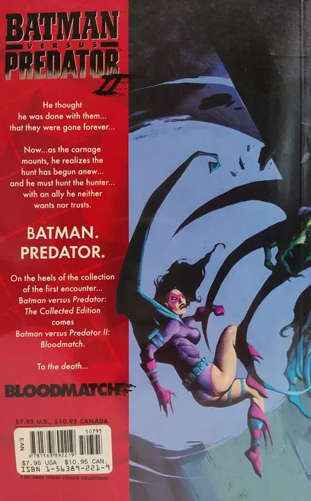 Batman Versus Predator II: Bloodmatch  - Doug Moench, Paul Gulacy, Terry Austin - Bild 2