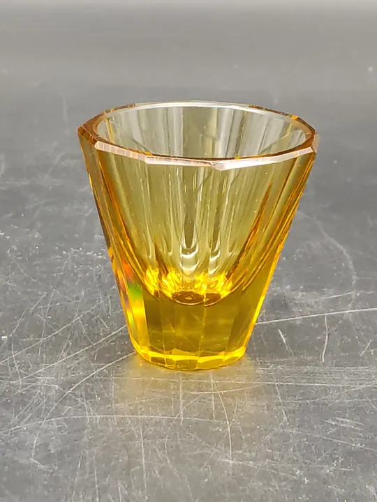 Likörset aus Bernstein Glas, 8-teilig - Bild 7