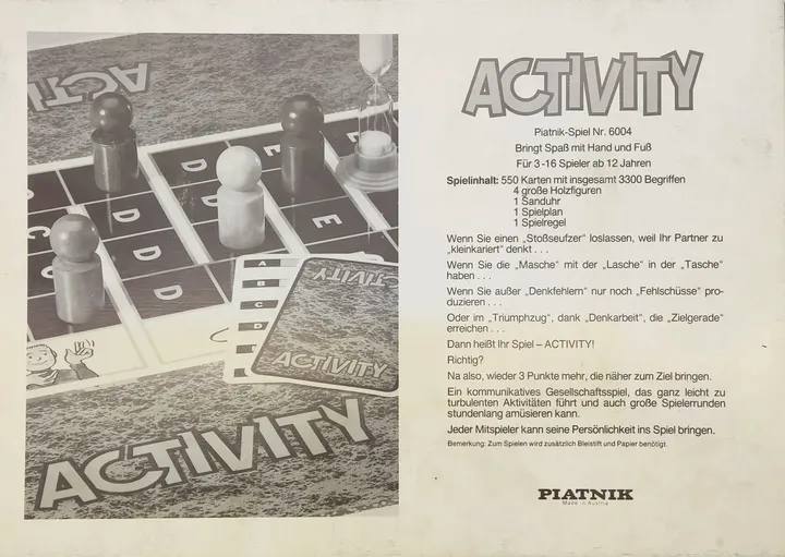 Activity - Gesellschaftsspiel, Piatnik  - Bild 2