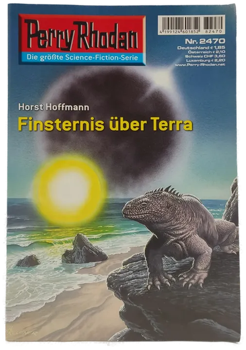 Romanheft Perry Rhodan Finsternis über Terra Erstauflage Nr. 2470 - Bild 1