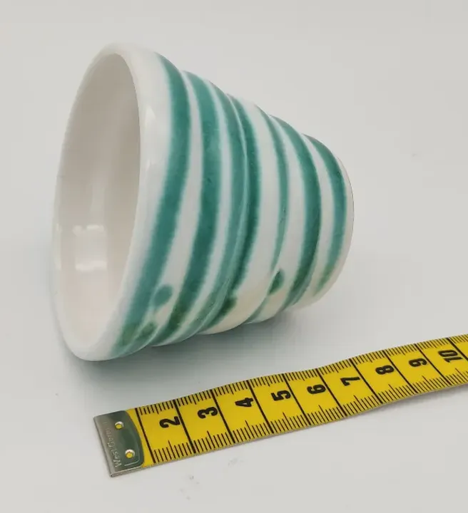 Gmundner Keramik kleiner Becher grün  - Bild 2