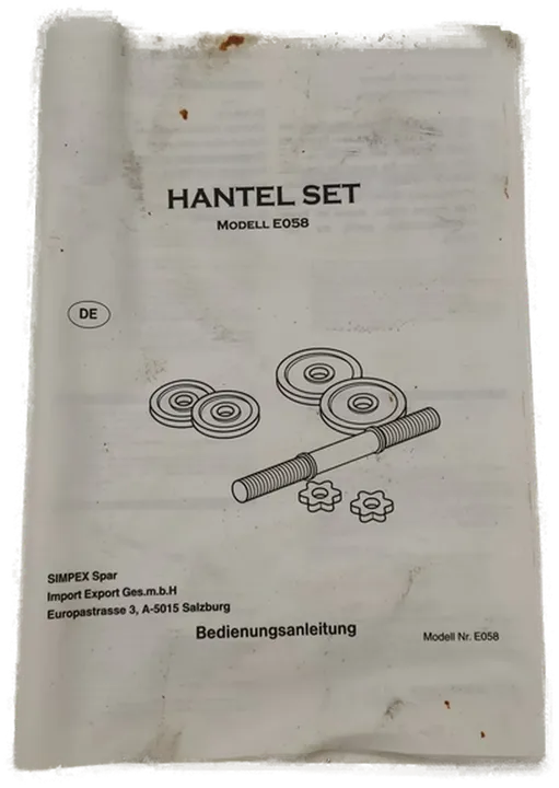 1 Kurzhantel-inkl.. Koffer, versch. Gewichte, Gewichte aus Guss - Bild 3