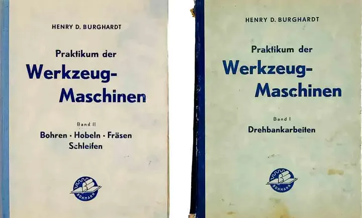 Buch Praktikum der Werkzeug- Maschinen Band 1 und 2 von Henry D. Burghardt - Bild 1