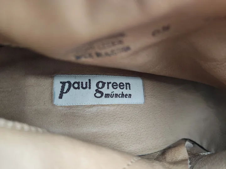 Paul Green Damen Boots beige Gr. 6 1/2 - Bild 2