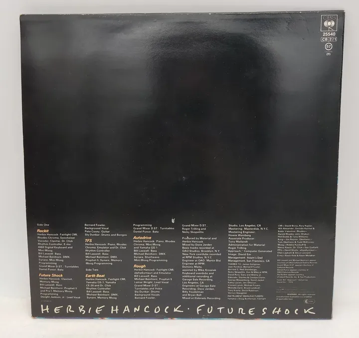Langspielplatte - Herbie Hancock - Futureshock - Bild 2