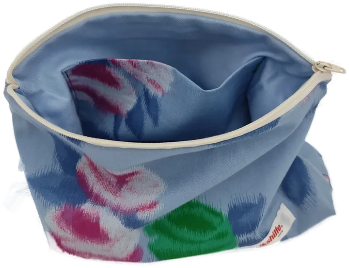 Stofftasche mit Zipp mehrfarbig - Bild 3