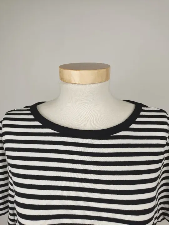 Betty Barclay Damen T-Shirt schwarz/weiß gestreift - XXL  - Bild 2