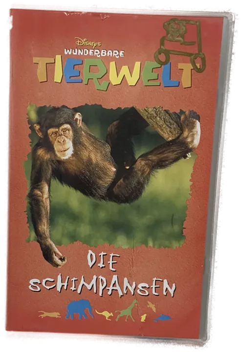 Disneys wunderbare Tierwelt: Die Schimpansen - VHS - Bild 2