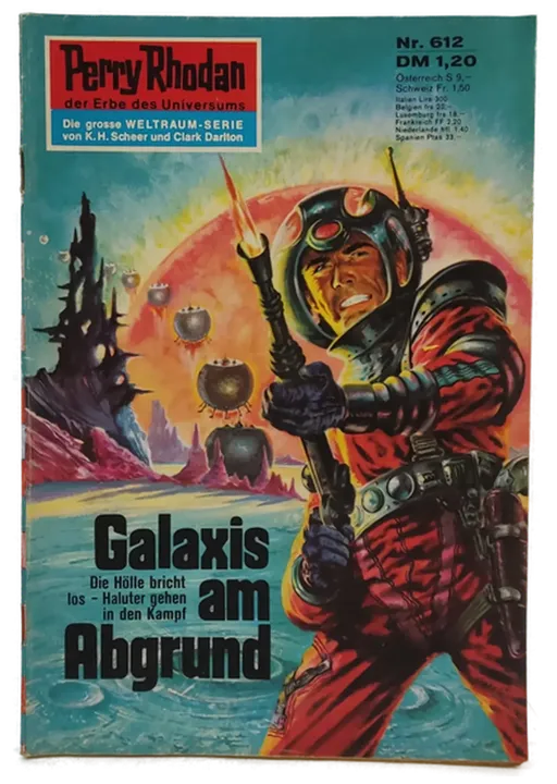 Romanheft Perry Rhodan Galaxis am Abgrund Erstauflage Nr.612 - Bild 2