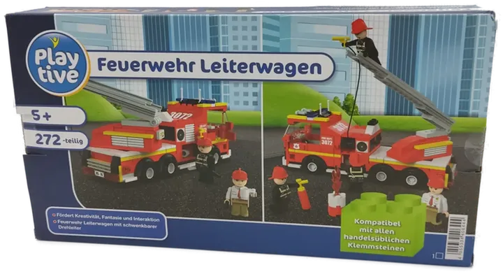 Playtive Feuerwehr Leiterwagen  - Bild 1
