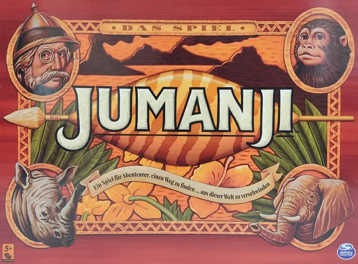 JUMANJI  - Gesellschaftsspiel - SPINMASTER - Bild 1