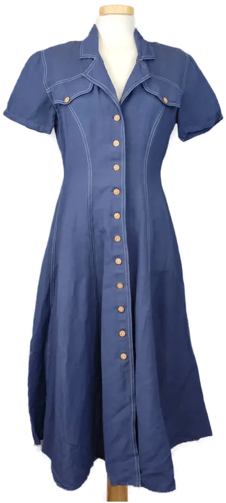 Louis London Kleid blau - M/38 - Bild 1