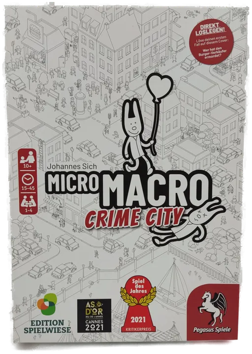 Micro Macro: Crime City – Gesellschaftsspiel - Bild 4