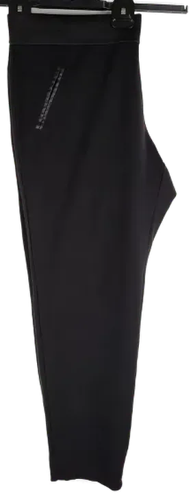 Stretchhose 'Yessica', schwarz mit Gummizugbund, Größe 46 - Bild 2