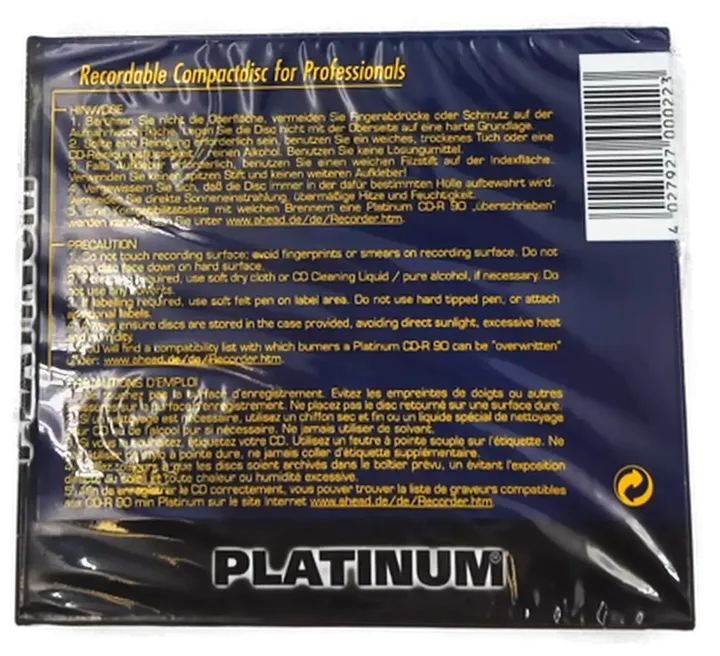 Platnium CD-R 800 MB - Bild 3