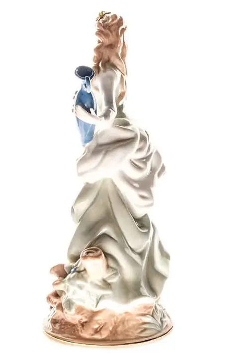 PMI Porzellan Figur Mädchen mit Vase - Bild 3