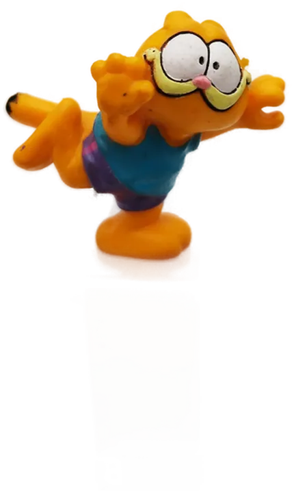 Garfield Figur 80er ca. 5cm  - Bild 1