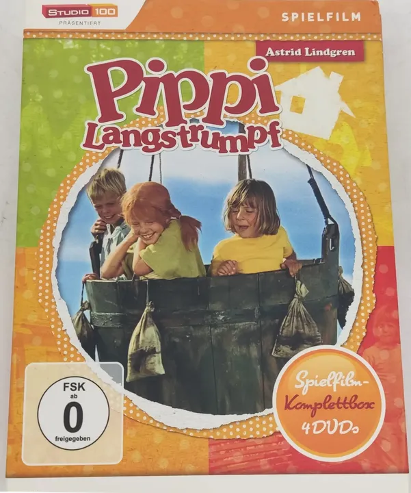 4 DVD's Pippi Langstrumpf von Astrid Lindgren - Bild 2