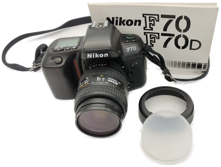 Nikon F70 Spiegelreflexkamera analog mit AF Nikkor 3,5-4,5/ 28-70 mm - Bild 3