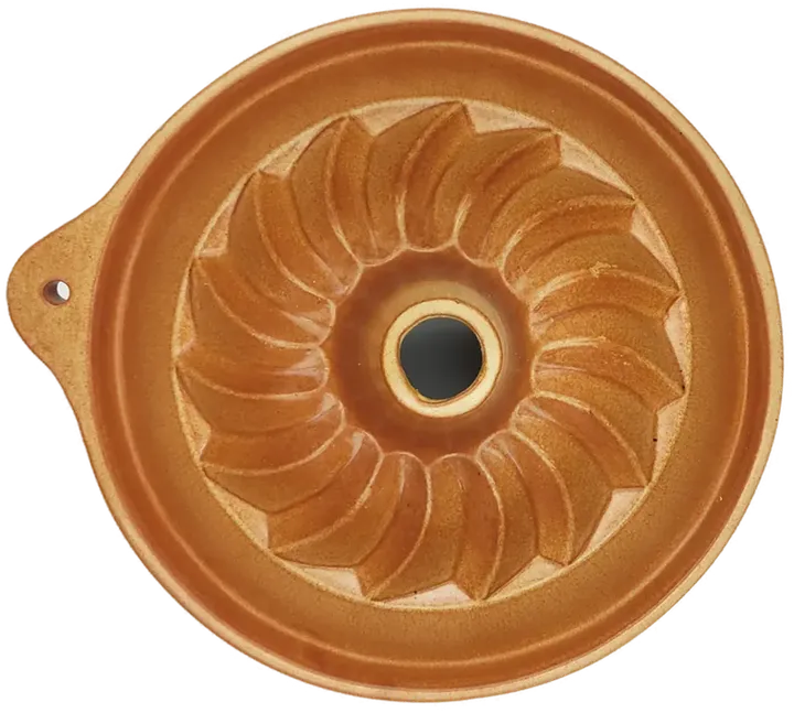 Guglhupfform aus Keramik braun  - Bild 2