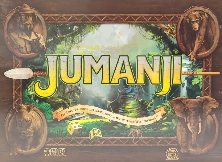 Jumanji - Gesellschaftsspiel, Spin Master Games  - Bild 1