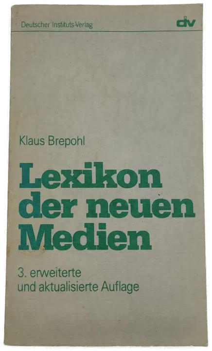 Lexikon der neuen Medien - Klaus Brepohl - Bild 1