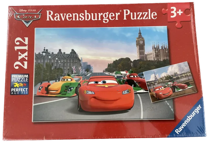 Ravensburger Puzzle - Cars - 2 x 12 Teile - ab 3 Jahren - Bild 1