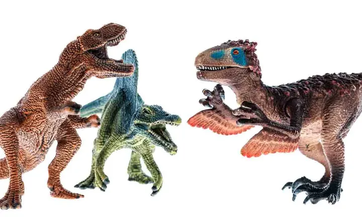 Schleich/McDonald's Dinosaurier Figuren Konvolut 3 Stück  - Bild 1