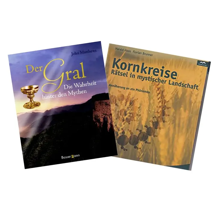 Der Gral - John Matthews + Kornkreise - Harald Hoos und Florian Brunner - 2 Bücher - Bild 1