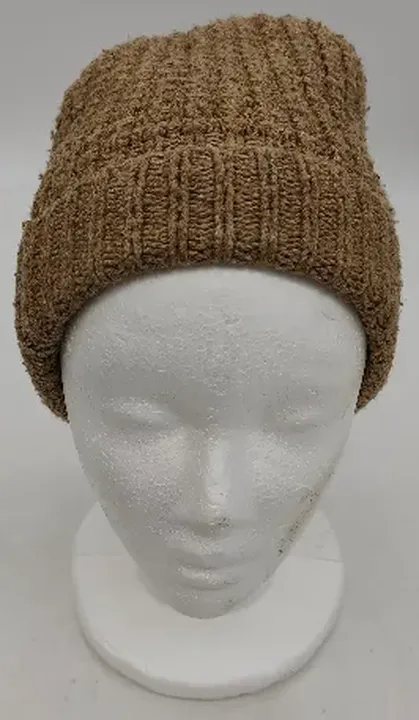 TCM Damenstrickhaube/mütze in beige - Bild 1