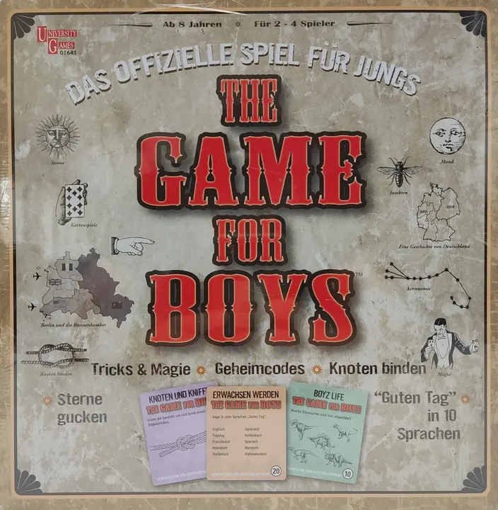 The Game for Boys - Gesellschaftsspiel - University Games  - Bild 1