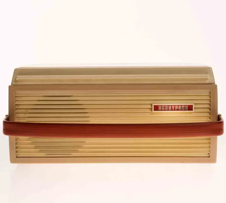 Vintage Tonbandgerät „Hornyphon“ – ca. 31 x 24 cm, Sammlerstück - Bild 2