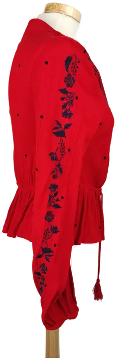 H&M Damenbluse rot- 34/XS - Bild 3