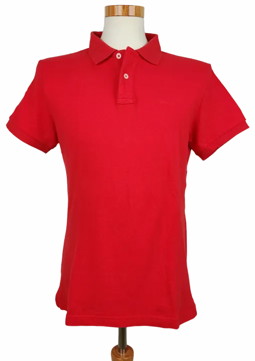 Esprit Herren Polo Shirt, rot - Gr. L  - Bild 1