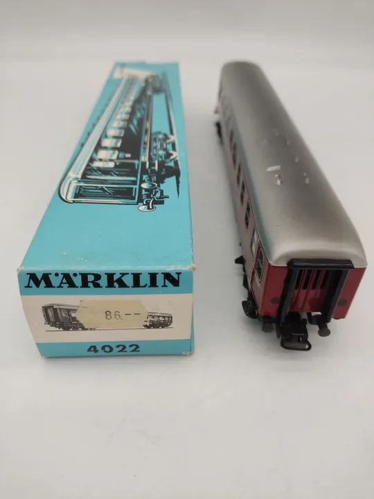 Märklin 4022 D-Zug-Wagen im Originalkarton  - Bild 1