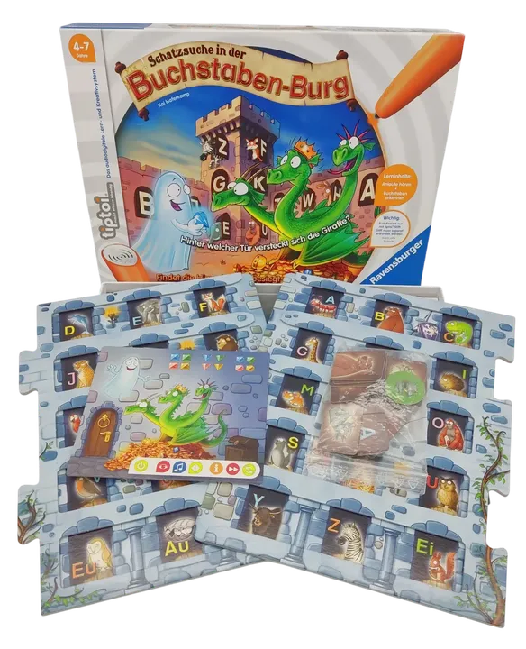 tiptoi® Schatzsuche in der Buchstaben-Burg - Lernspiel - Ravensburger  - Bild 3