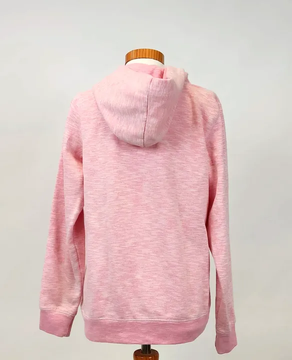 Janina Hoody Damen Pullover mit Kapuze und Aufdruck, Rosafarben Gr.:34 / XS  - Bild 2