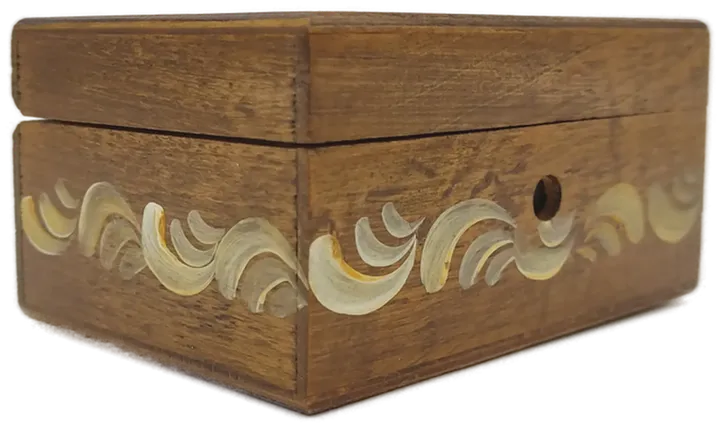 kleine verzierte Holzbox  - Bild 2