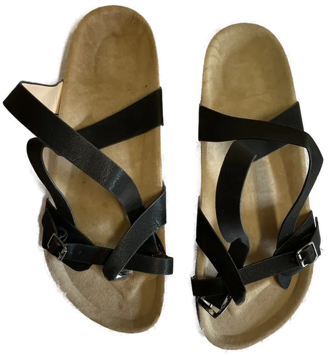 Sandalen schwarz - Gr. 40 - Bild 4