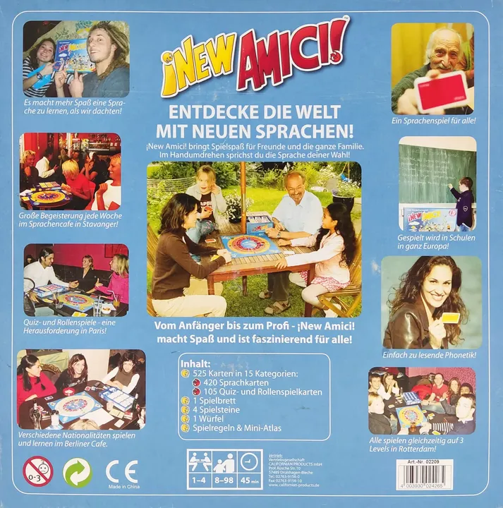 New Amici! - Das Sprachenspiel - California Products - Bild 2