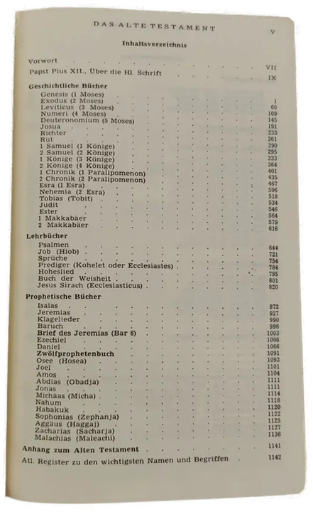 Buch Die Heilige Schrift, Bibel von 1973 schwarz mit Goldrand - Bild 9