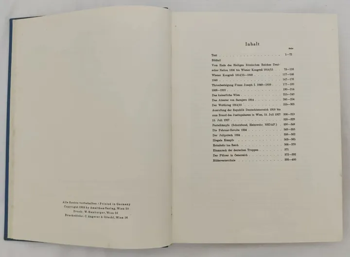 Viktor Bibl - Österreich 1806 bis 1935 Buch - Bild 2