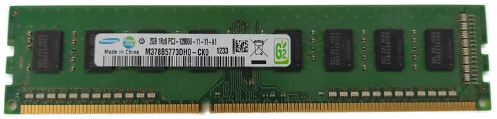 Samsung 2GB DDR3 1Rx8 PC3-12800U-11-11-A1 Arbeitsspeicher / RAM  - Bild 4