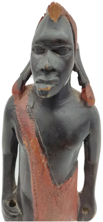 Afrikanische Holzfigur Mann - Bild 5
