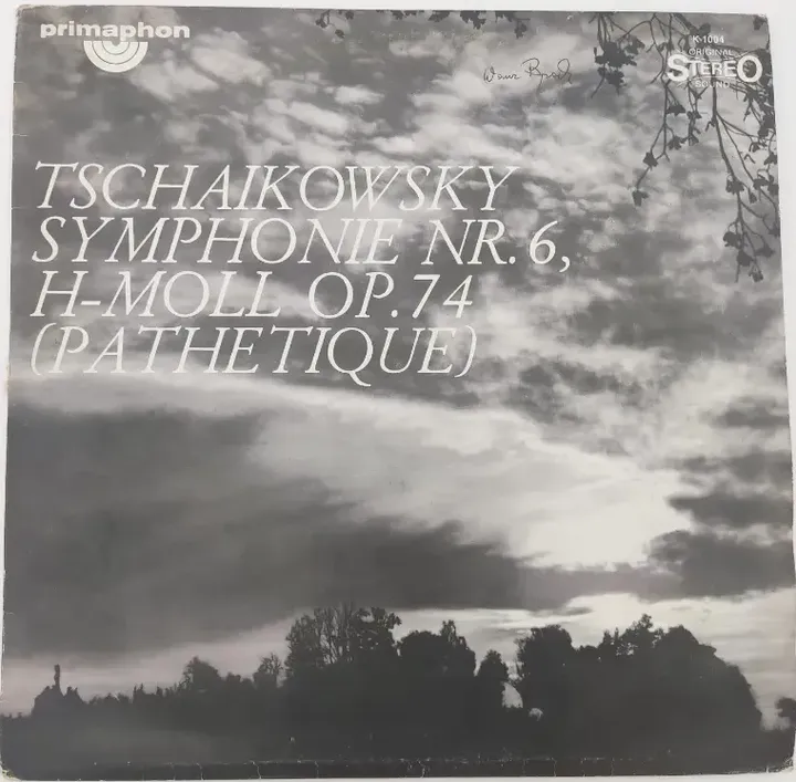 Schallplatte Tschaikowsky Symphonie Nr. 6, H-Moll OP. 74 - Wiener Volksoper - Edouard Lindenberg - Bild 1