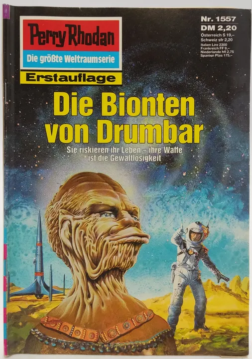  Romanheft Perry Rhodan Die Bionten von Drumbar Erstauflage Nr.1557 - Bild 1