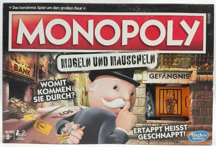 Monopoly Mogeln und Mauscheln - Gesellschaftsspiel, Hasbro  - Bild 1